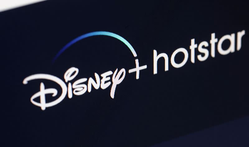 Illustration shows Disney+ Hotstar logo