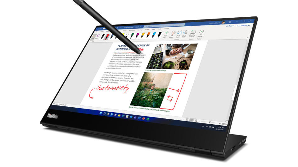 Lenovo ThinkVision M14t Gen 2 Mobile Monitor