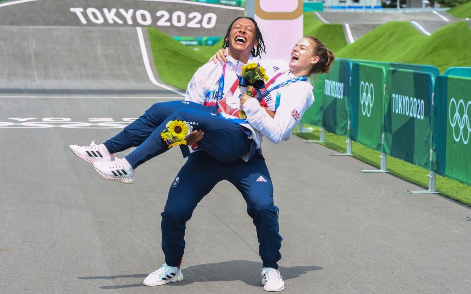 Kye Whyte - From riding a second-hand bike to winning Olympic gold – Bethany Shriever's mother says BMX star proves 'normal' kids can win - PAUL GROVER/THE TELEGRAPH