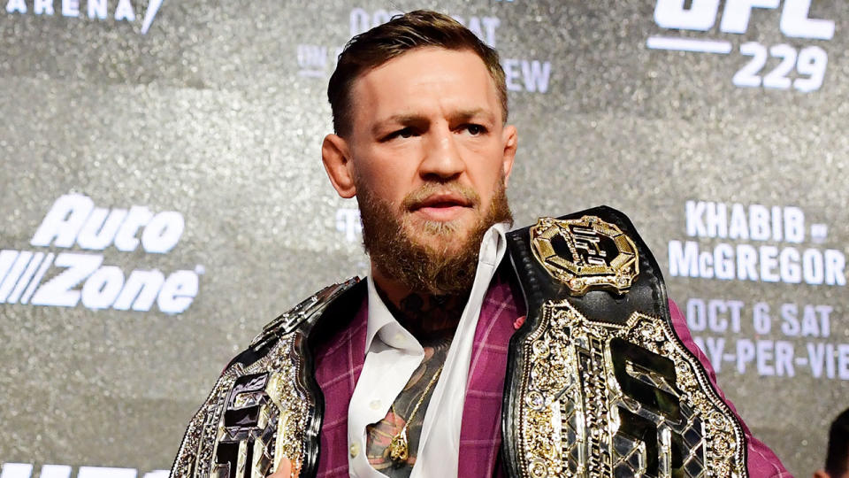 Conor McGregor has signed a massive UFC contract extension. Pic: Getty