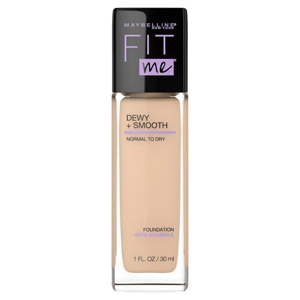 1) Fit Me Dewy + Smooth Foundation