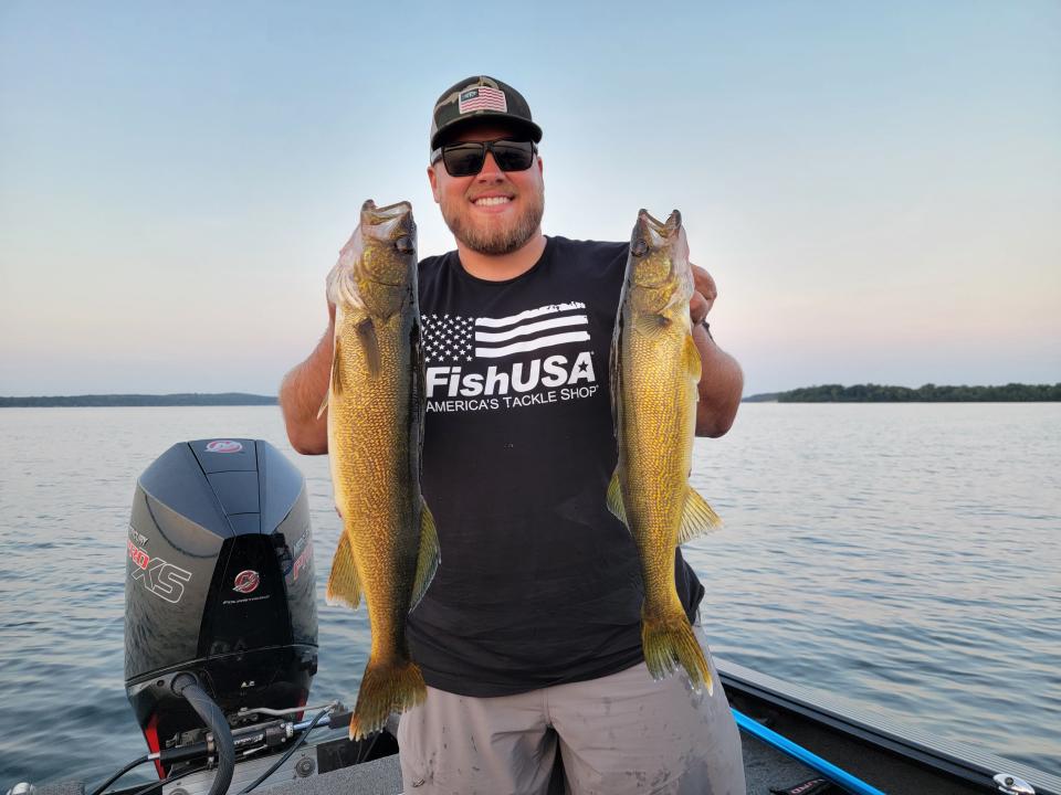 Brett McComas has taken a degree in marketing and a love of fishing to his dream job with Target Walleye.