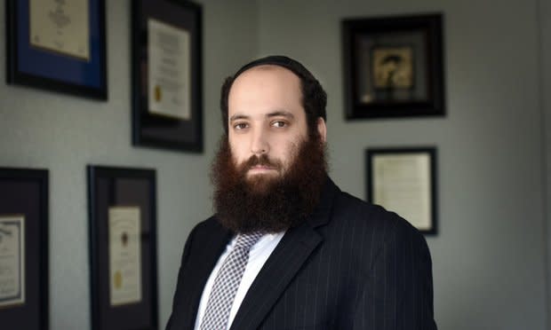 Yechezkel Rodal of Rodal Law inf Fort Lauderdale. Photo: Melanie Bell/ALM.