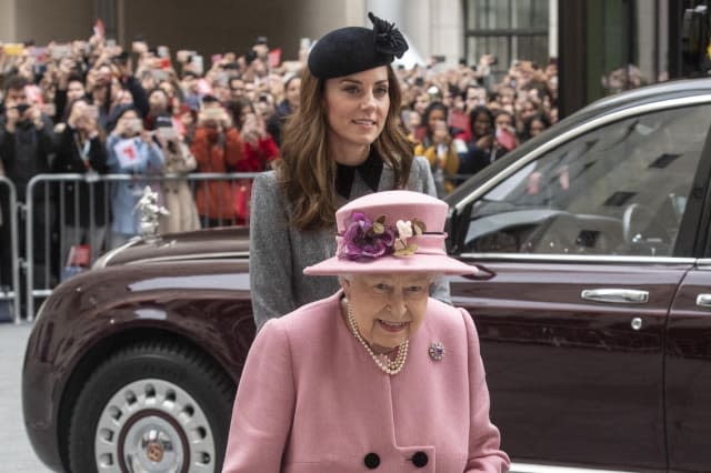 Queen visits King's College London