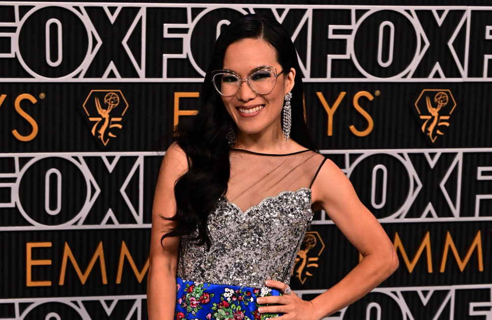 Ali Wong at the Emmy Awards credit:Bang Showbiz