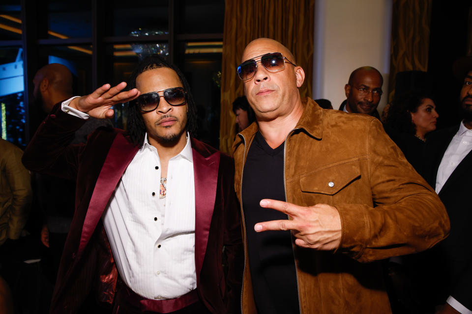 T.I. and Vin Diesel