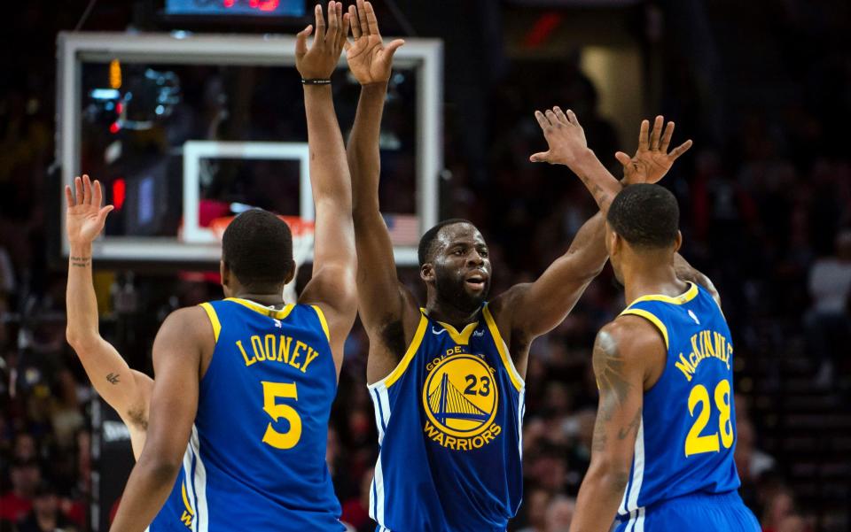 Golden State face the Toronto Raptors in a best of seven series for the NBA Championship  - USA TODAY Sports