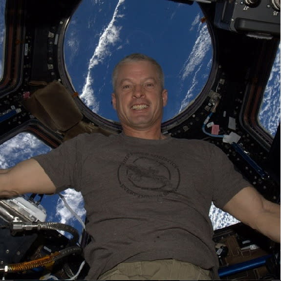 This Instagram image from the International Space Station was posted on April 7, 2014, with the caption: "Back on ISS, life is good." - Swanny #nasa #iss #exp39 #cupola #international #space #station #soyuz #earth