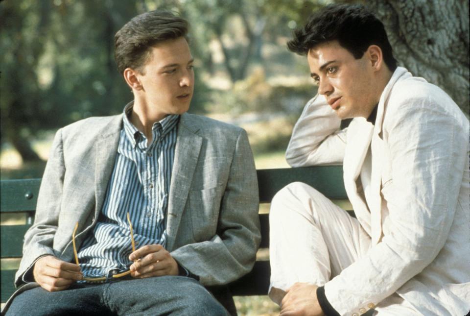 Masterpiece: Robert Downey Jr in the film adaptation of Less Than Zero (Handout)