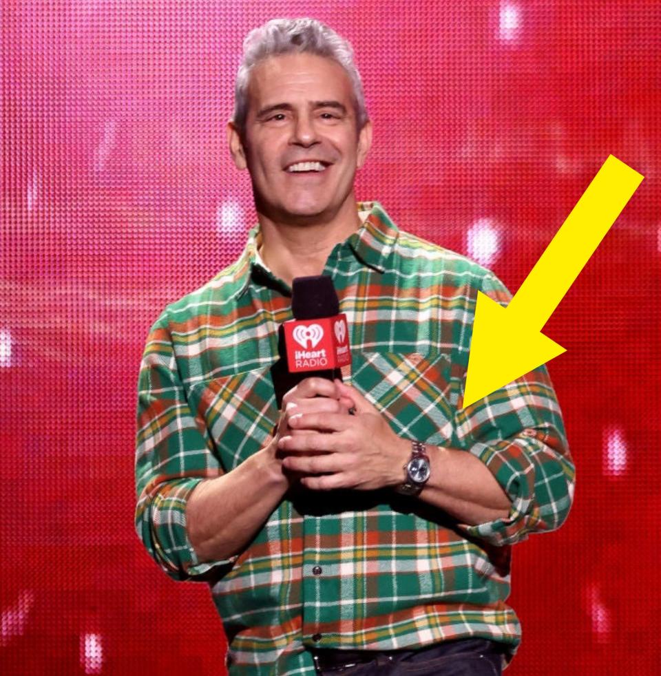 closeup of Andy Cohen