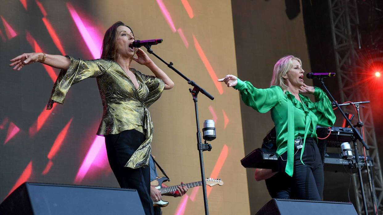 Bananarama, who are still performing together today, say they're happy to have inspired feisty female groups! (Image: Getty Images)