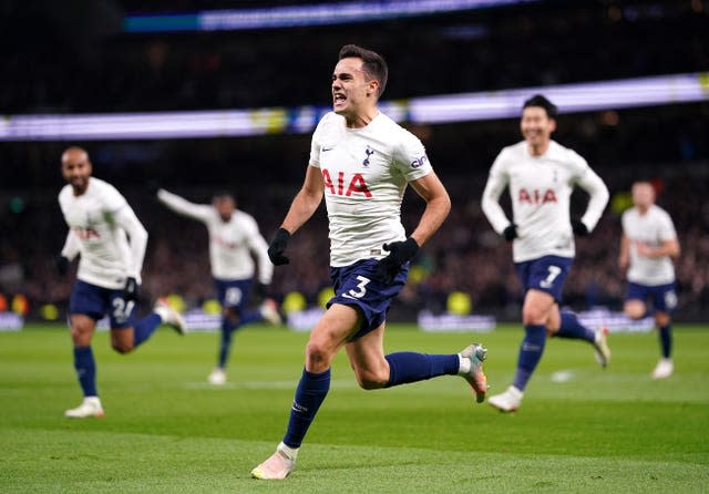 Sergio Reguilon scores the winner for Spurs 