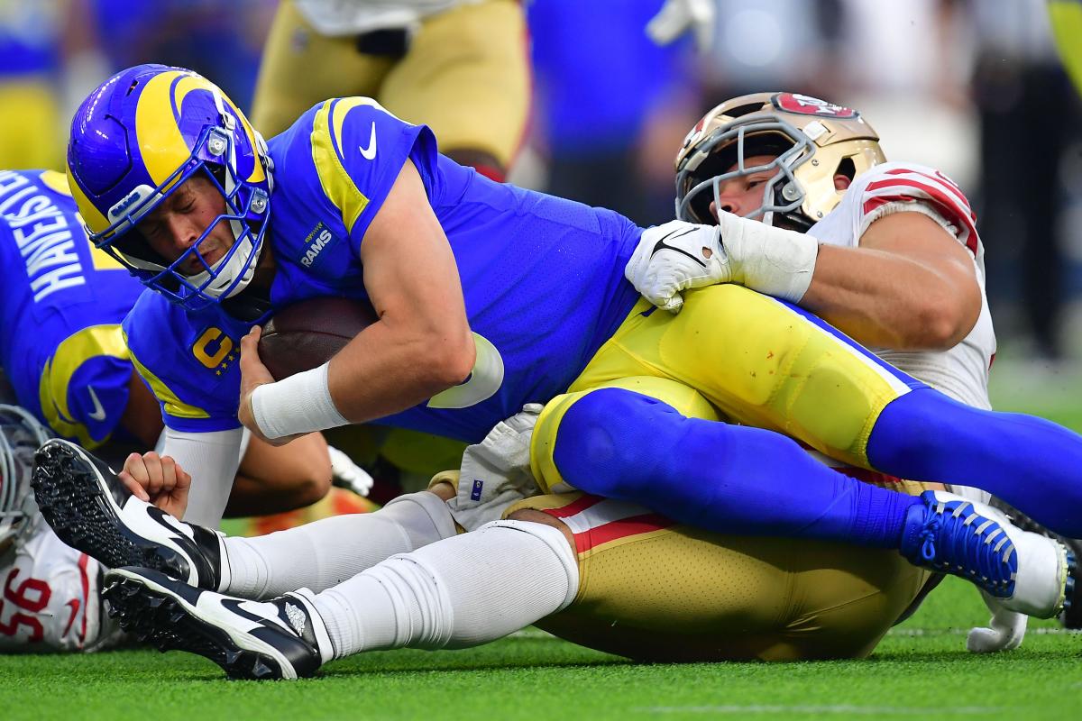 Four Verts: 49ers look like NFL's bully; Daniel Jones can't survive another  40-0 outing and let's pause Rams' rebuild