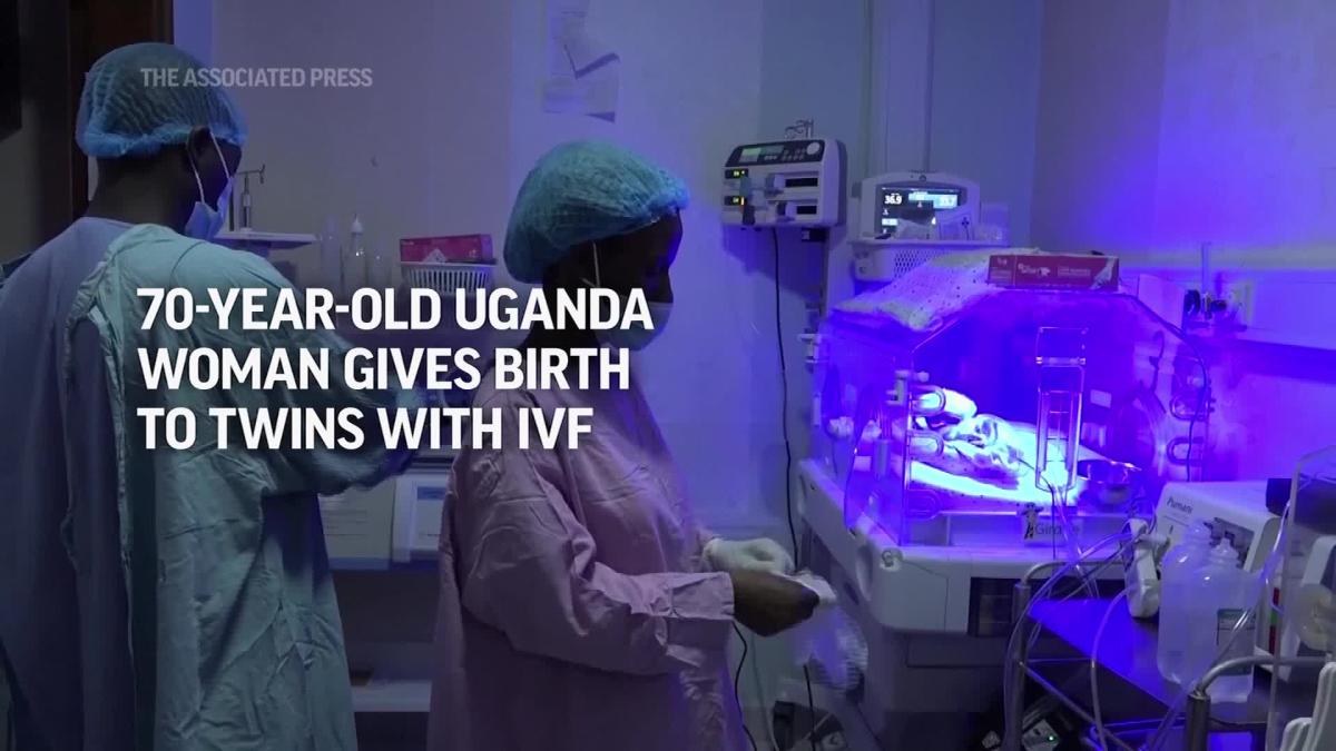 70 Year Old Uganda Woman Gives Birth To Twins Explains What Inspired Her To Seek Ivf Treatment