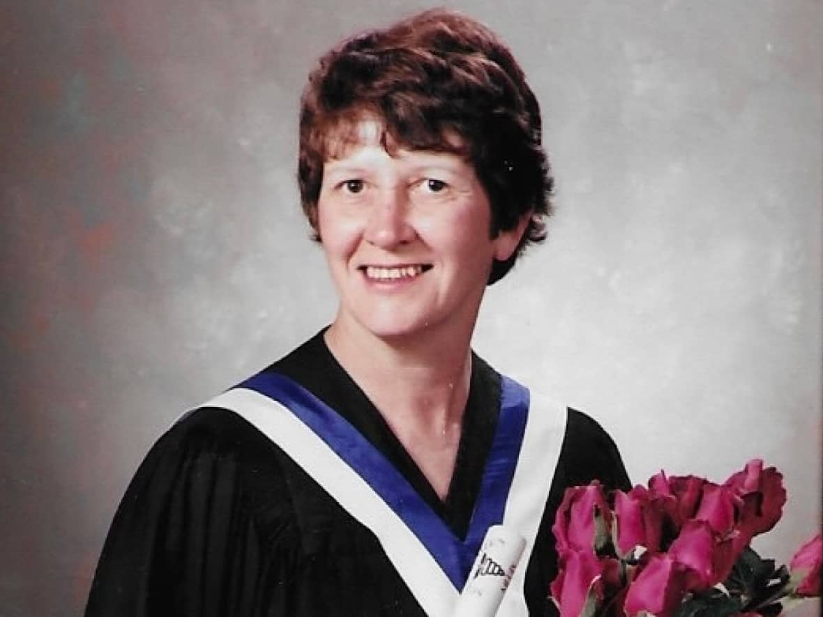 Beverly Hutlet died at the beginning of November and her remains were cremated in Ontario. Her family shipped her cremated remains via Canada Post to Ladysmith, B.C., for burial, but they never arrived. (Supplied by Scott Dawson - image credit)