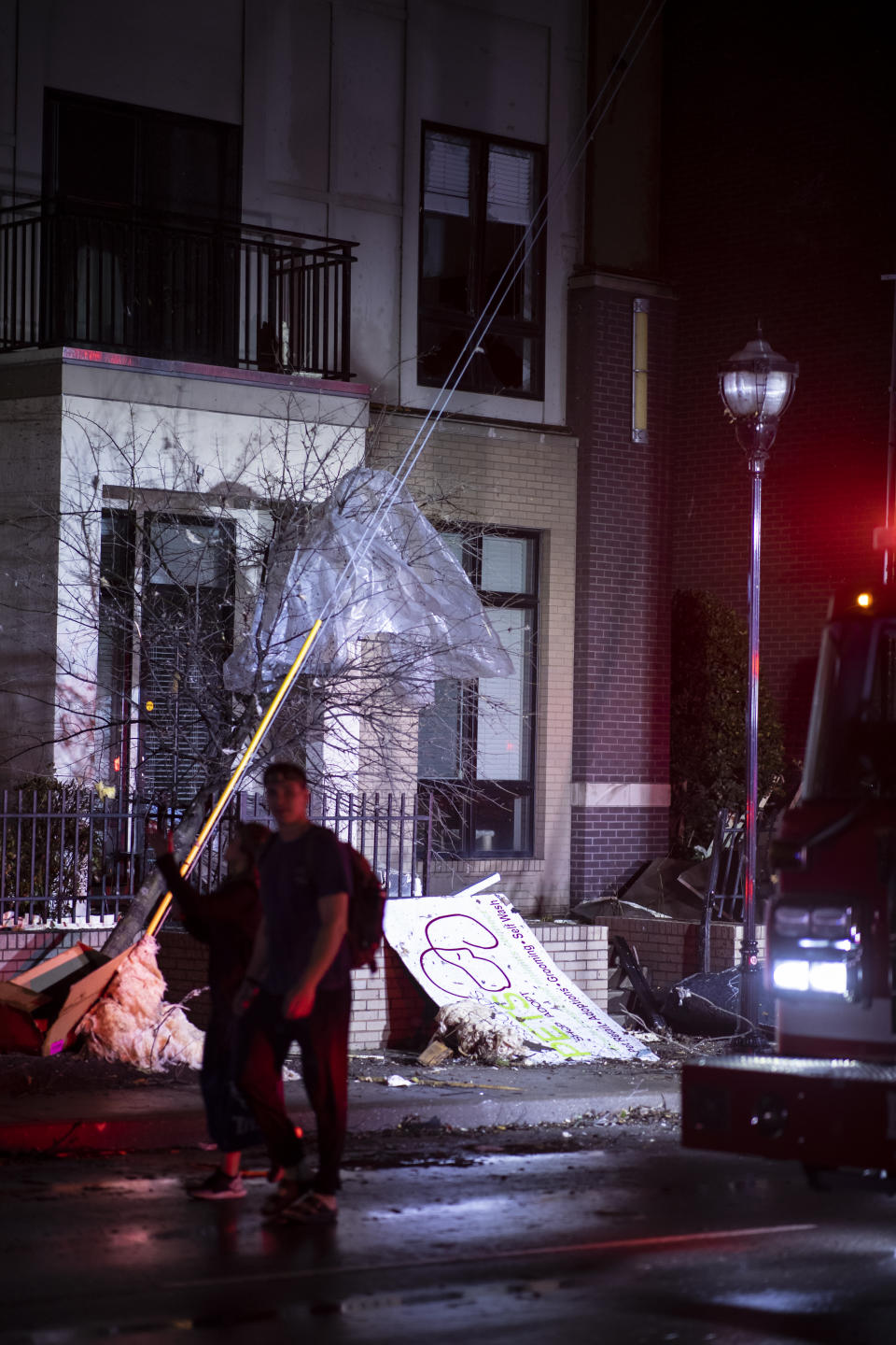 Tornado Hits Nashville, Tennessee