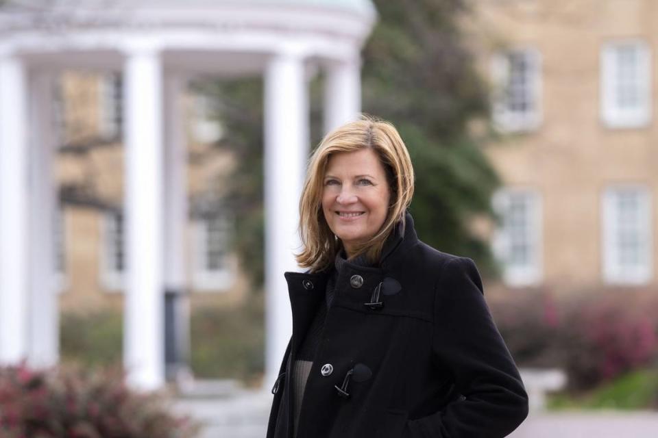 Professor Mimi Chapman is the chair of the faculty at UNC-Chapel Hill.