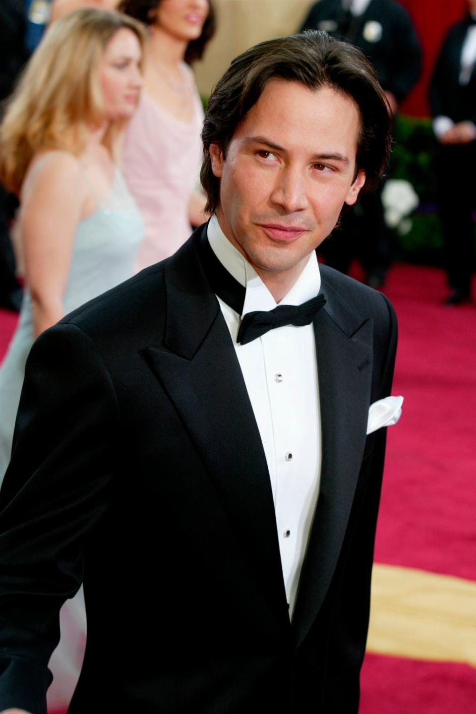 Keanu Reeves at the 75th Academy Awards on 23 March 2003 in Hollywood, California (Kevin Winter/Getty Images)