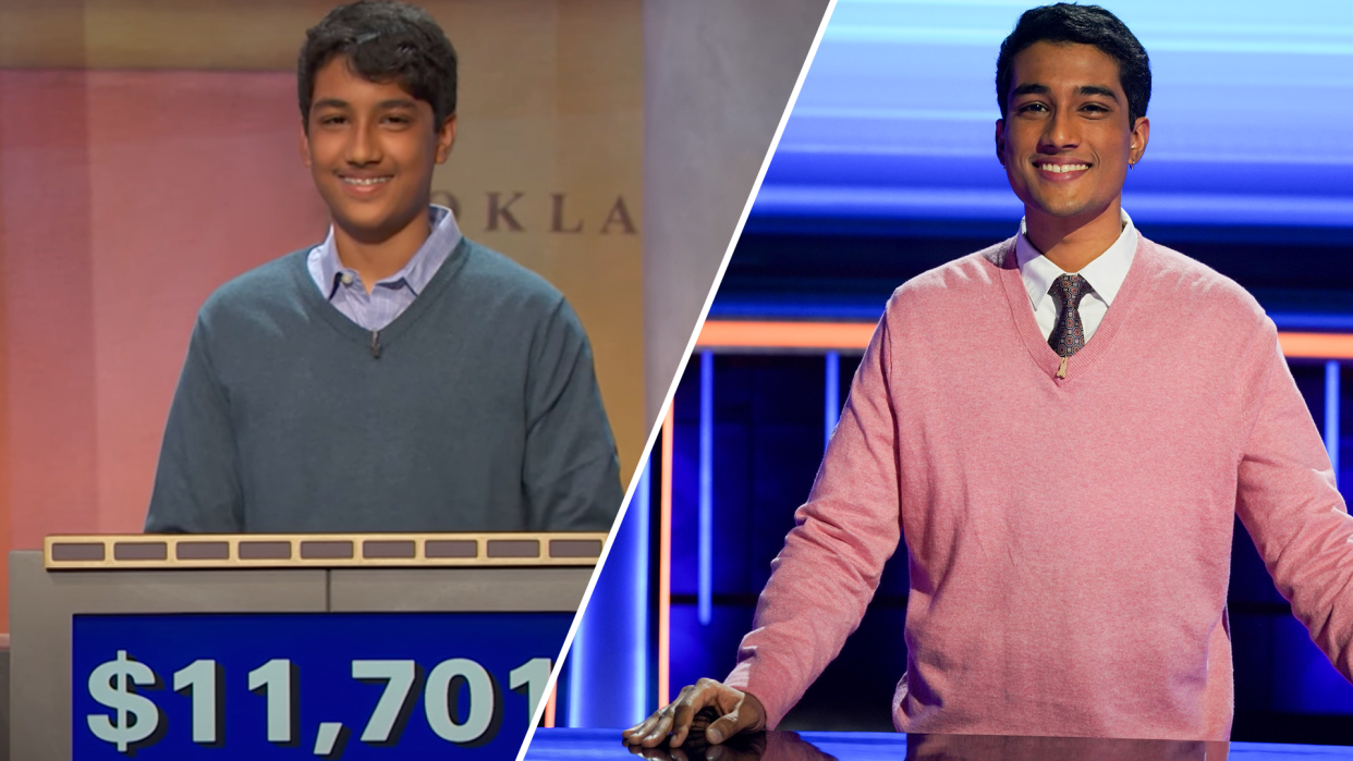 Sharath Narayan (Photo: Jeopardy via YouTube, ABC/Richard Cartwright)