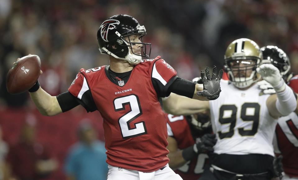 Matt Ryan is an MVP candidate, and the Atlanta Falcons are not pushovers. (AP)