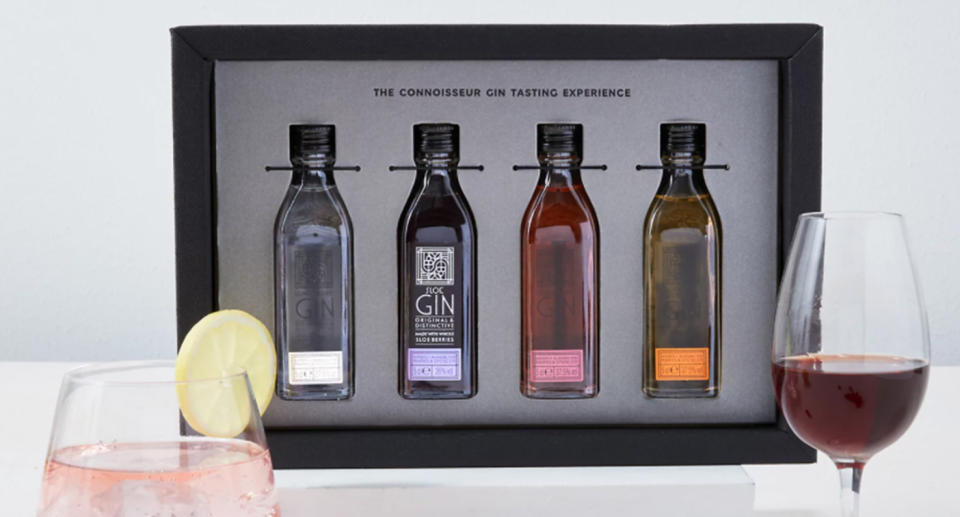 The Connoisseur Gin Tasting Experience Gift . (Marks & Spencer)