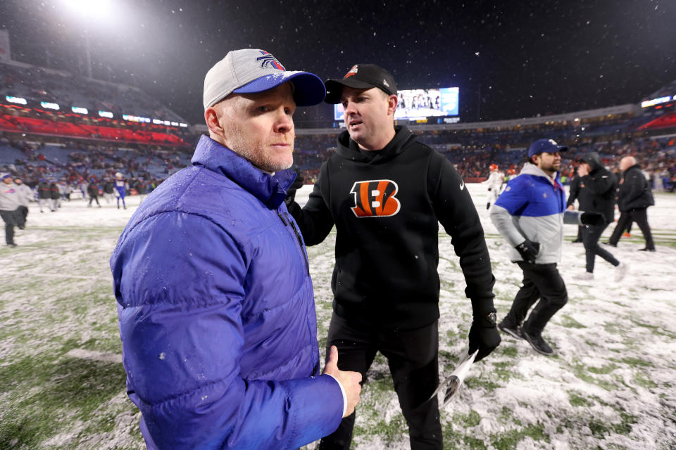 Head coach Zac Taylor of the Cincinnati Bengals (Photo by Bryan M. Bennett/Getty Images)