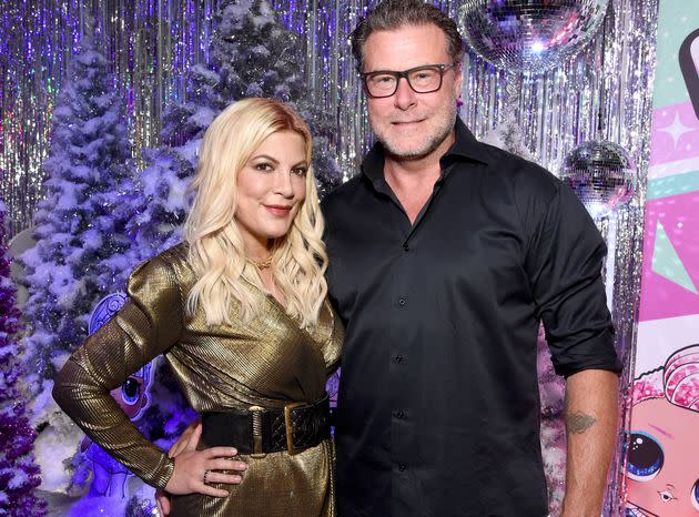 Spelling noted that her ex-husband Dean McDermott (right) 