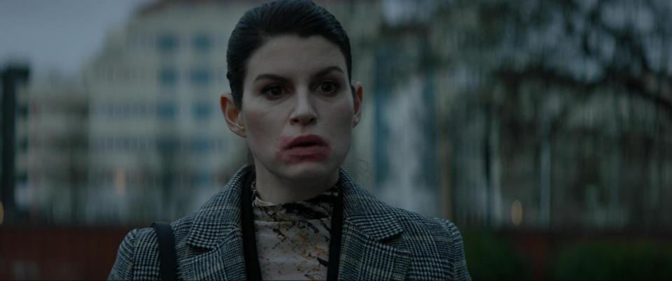 After an overdose nearly takes her life, Laura (Jemima Rooper) escapes to the secluded English village she once called home and visits her estranged mother in the horror film "Matriarch."