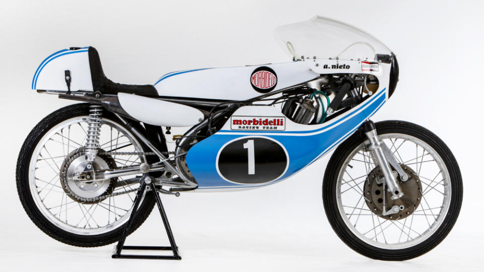 1973 Morbidelli 125cc GP motorcycle