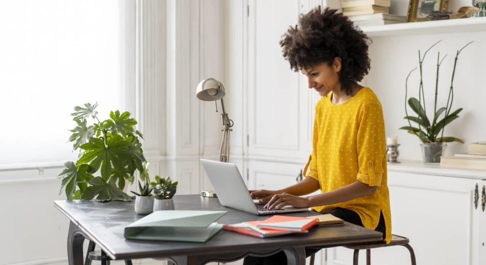 How to create a productive home office for under £200. (Getty Images) 