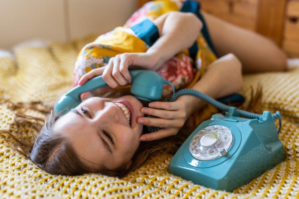 Being tied to your phone has a different meaning when using a landline (Getty)