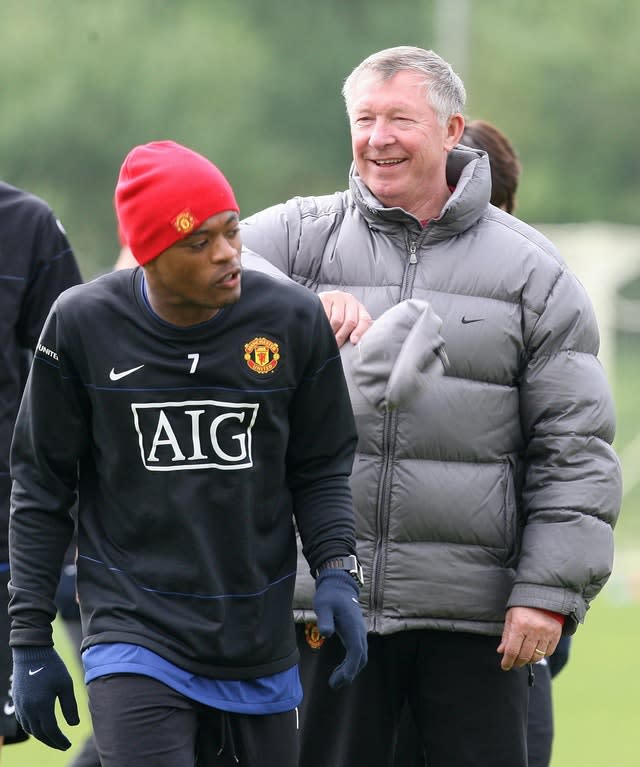 Soccer – Manchester United Training Session – Carrington Training Ground