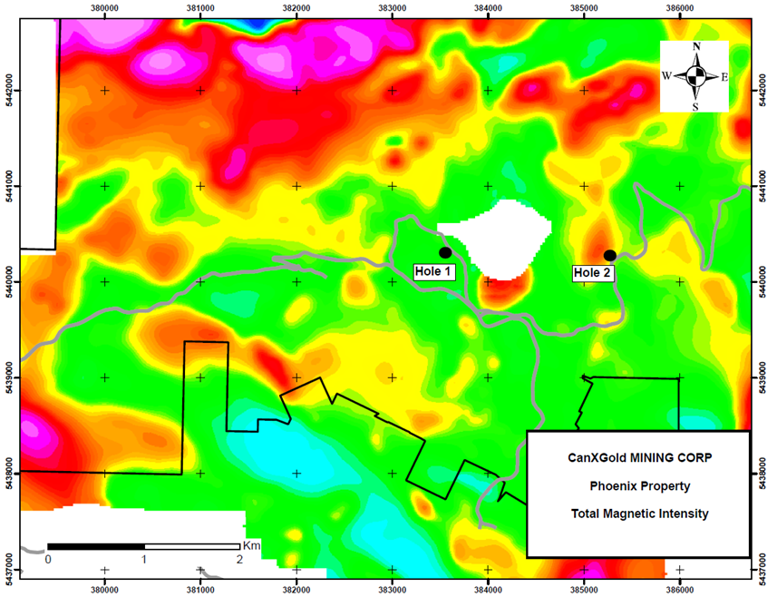 CanXGold Mining Corp., Wednesday, October 5, 2022, Press release picture