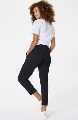 Sweaty Betty tapered athletic pants with such a sleek look you can wear them to the office