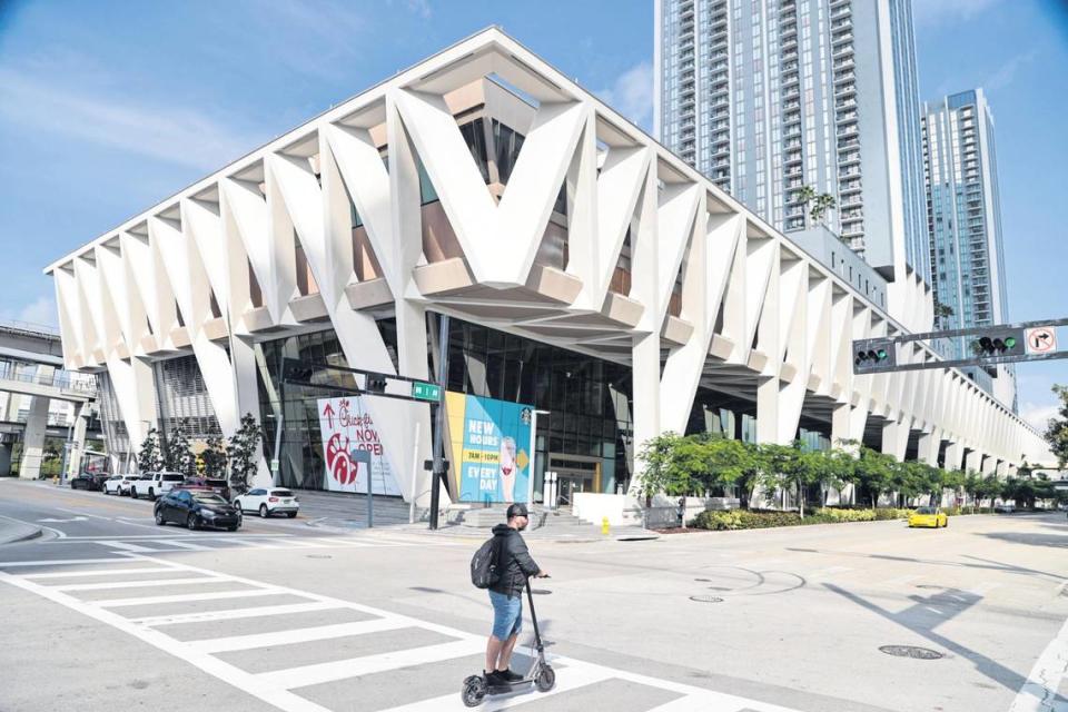 La estación MiamiCentral en el downtown de Miami.