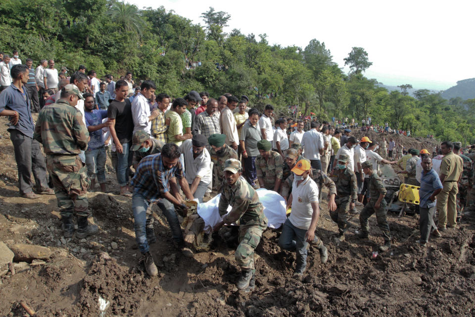 India Landslide