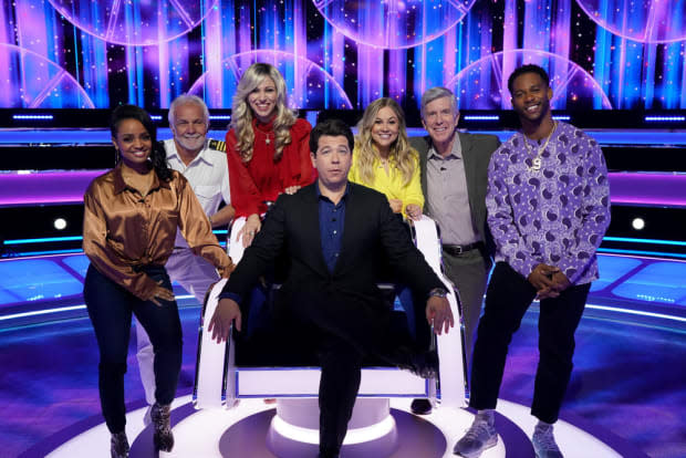 Kyla Pratt, Captain Lee, Debbie Gibson, Michael McIntyre, Shawn Johnson East, Tom Bergeron, Victor Cruz