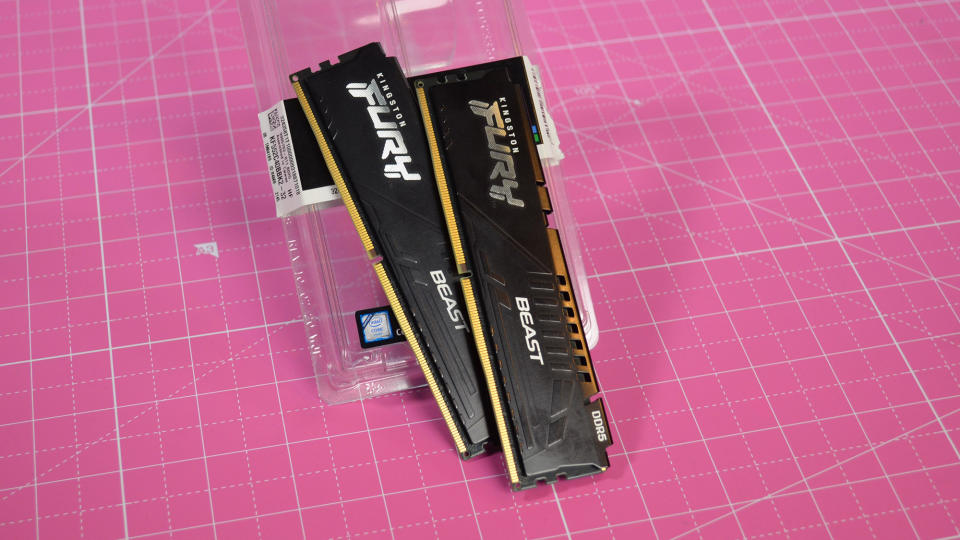 RAM sticks on a desk