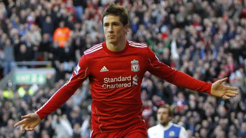 Neville's Liverpool XI Fernando Torres