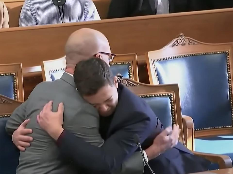 Kyle Rittenhouse reacts to verdict