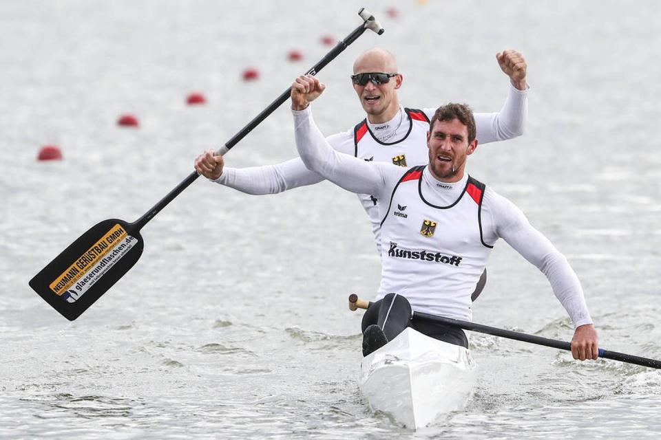 Gold! Brendel und Hecker mit Ausrufezeichen