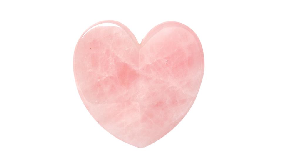 Kora Organics Rose Quartz Heart Facial Sculptor