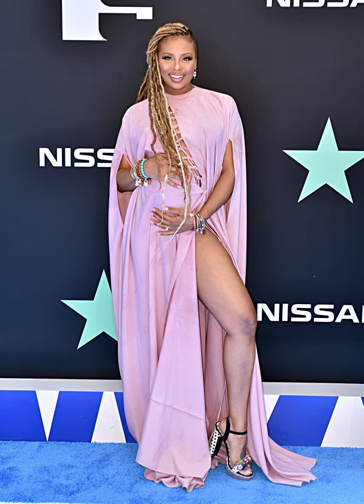 LOS ANGELES, CALIFORNIA – JUNE 23: Eva Marcille attends the 2019 BET Awards at Microsoft Theater on June 23, 2019 in Los Angeles, California. (Photo by Aaron J. Thornton/Getty Images for BET)