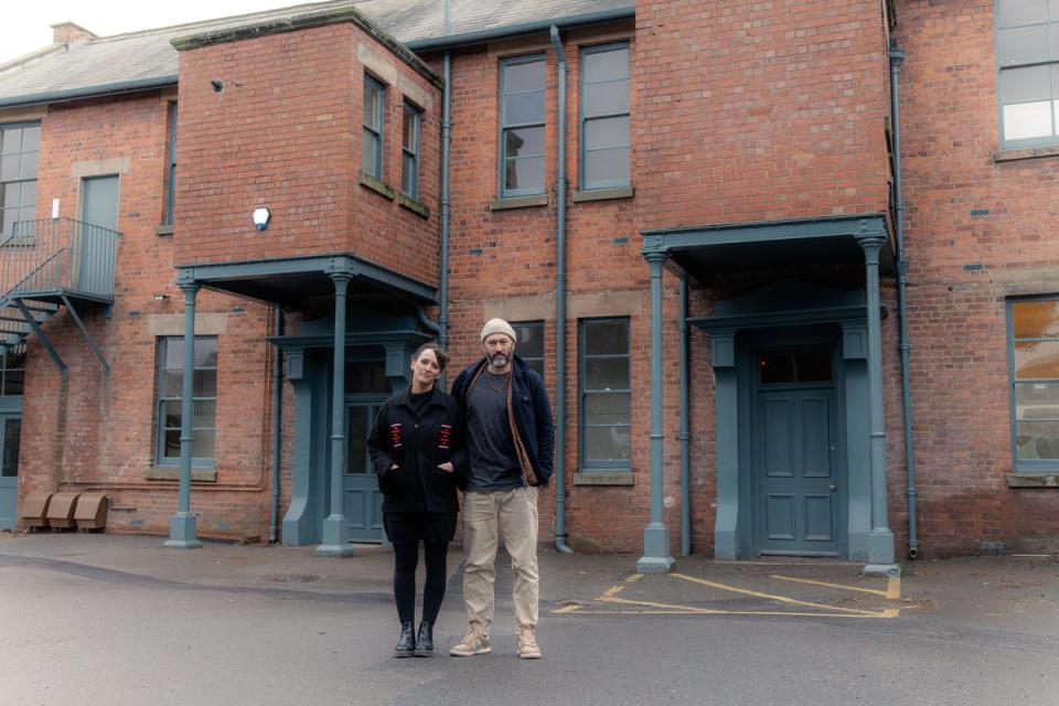 Matt and Anabelle found rent for a London coffee roastery would have been prohibitively expensive (Andy Hughes)