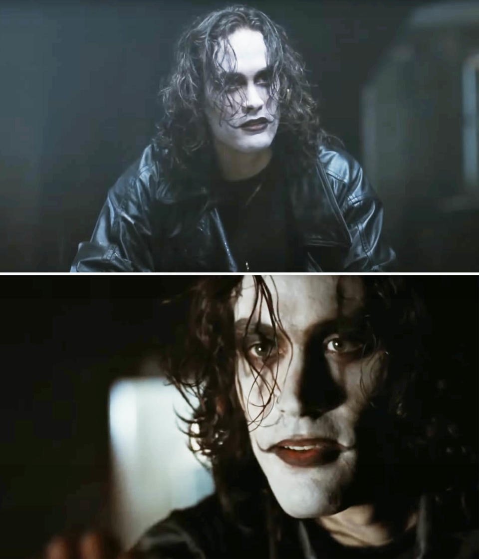 Screenshots from "The Crow"