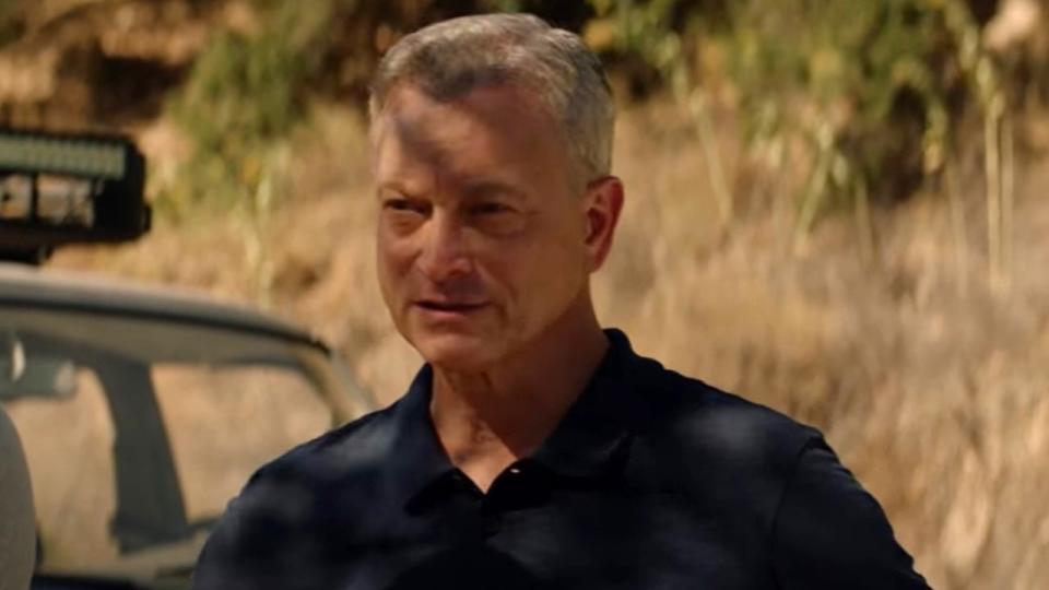 Gary Sinise on Criminal Minds: Beyond Borders.