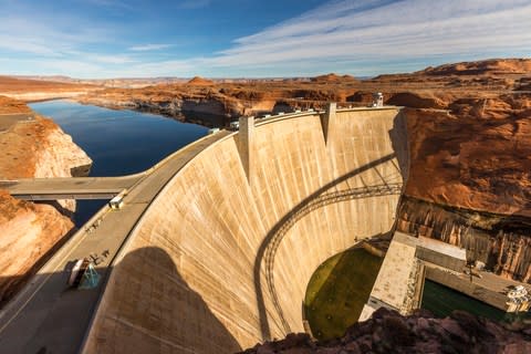 The Hoover Dam - Credit: GETTY