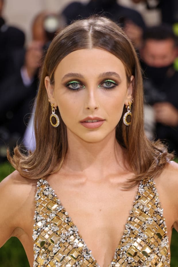 <p>Emma Chamberlain at the 2021 Met Gala. Photo: John Shearer/WireImage</p>