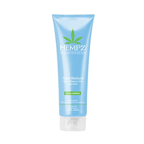 Hempz Triple Moisture Herbal Whipped Creme Body Wash 8.5oz