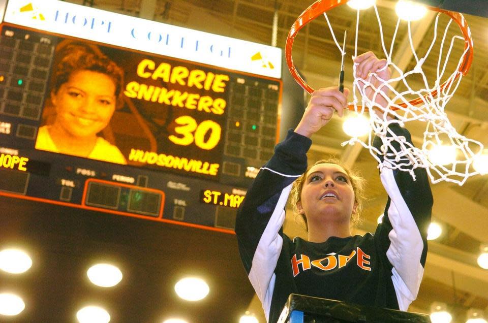 Carrie Snikkers was the national player of the year and led Hope to the 2010 NCAA title game.